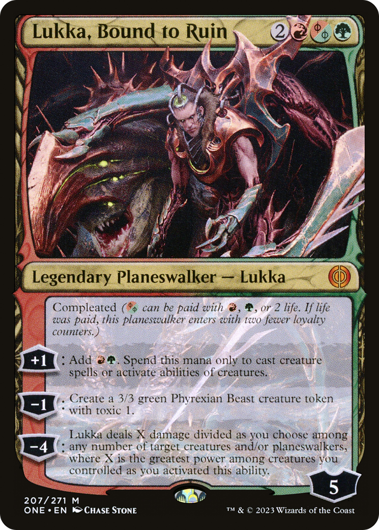 Lukka, Bound to Ruin [Phyrexia: All Will Be One] | Good Games Adelaide SA