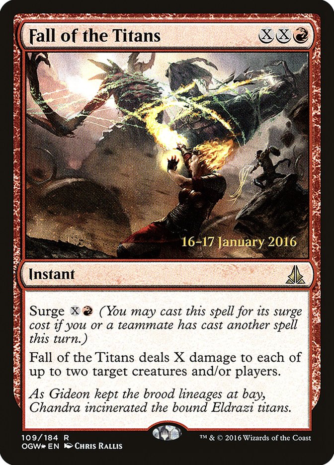 Fall of the Titans [Oath of the Gatewatch Promos] | Good Games Adelaide SA