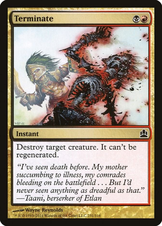 Terminate 231 (Commander)  | Good Games Adelaide SA