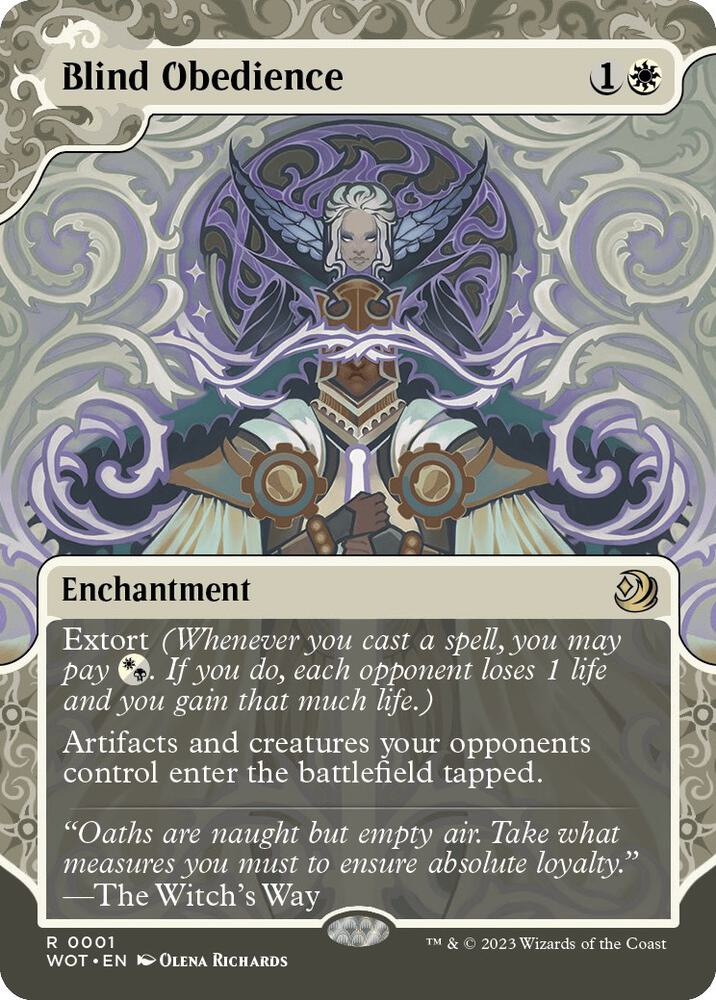 Blind Obedience 1 (Wilds of Eldraine: Enchanting Tales)  | Good Games Adelaide SA