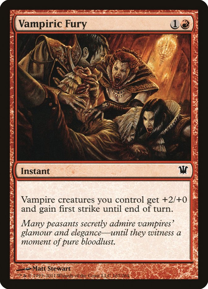 Vampiric Fury [Innistrad] | Good Games Adelaide SA