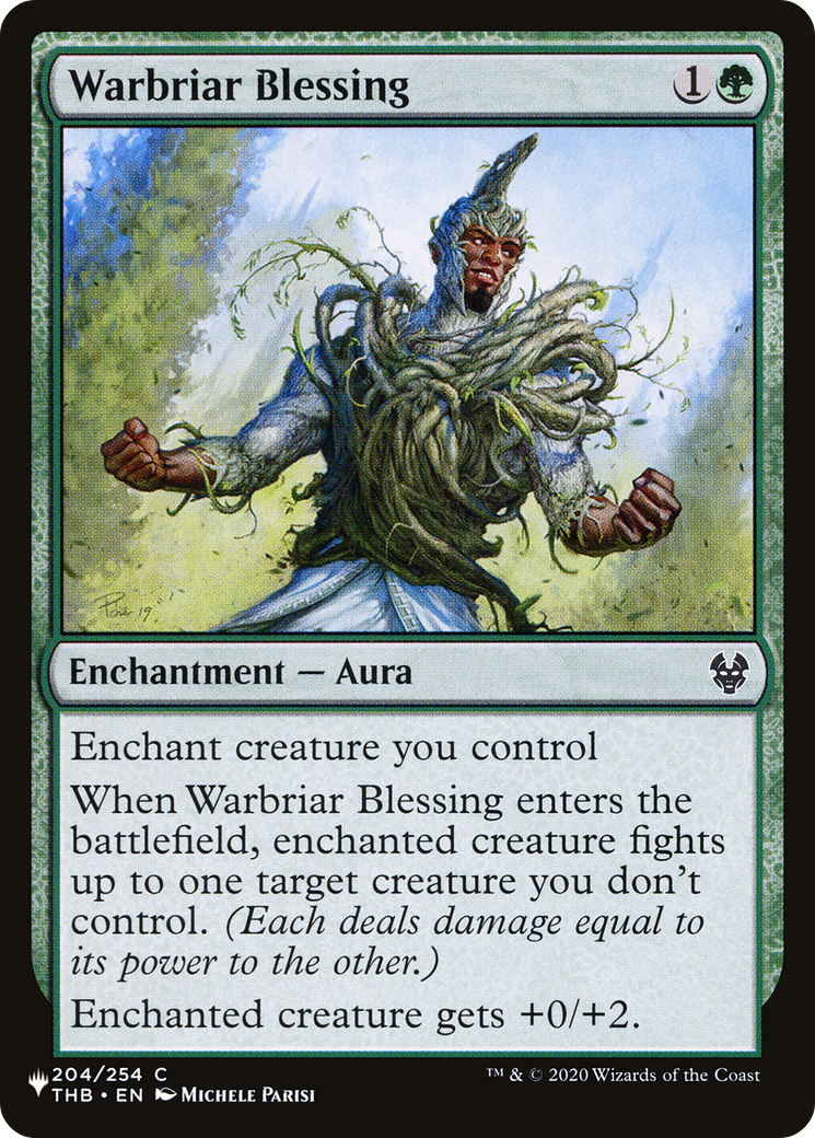 Warbriar Blessing [The List Reprints] | Good Games Adelaide SA