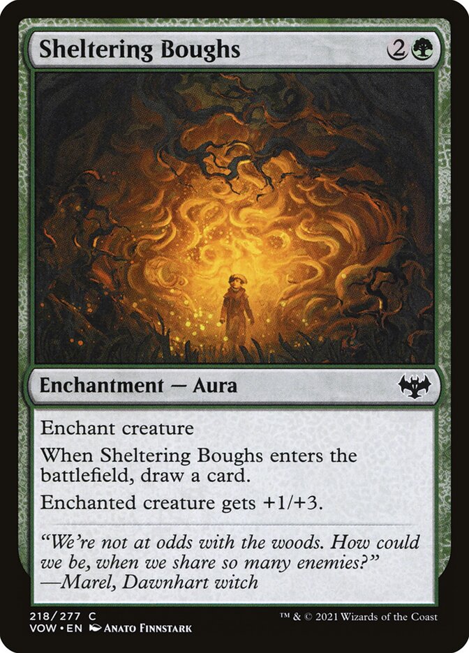 Sheltering Boughs 218 (Innistrad: Crimson Vow)  | Good Games Adelaide SA