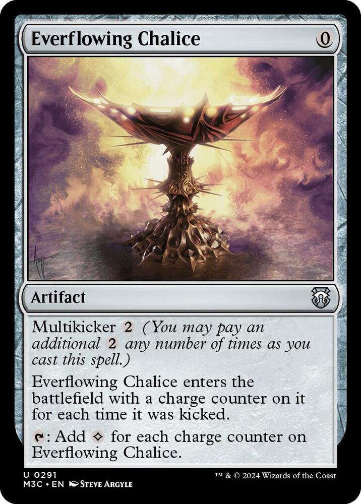 Everflowing Chalice 291/411 (Commander: Modern Horizons 3)  - Ripple Foil | Good Games Adelaide SA