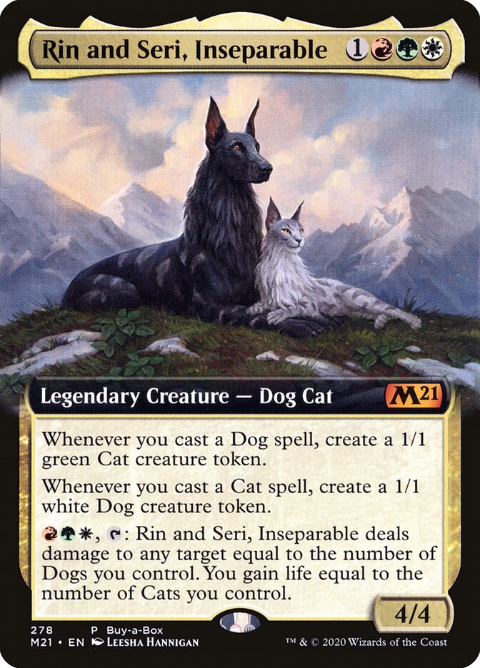 Rin and Seri Inseparable 278 (Buy-A-Box Promos)  - Foil | Good Games Adelaide SA