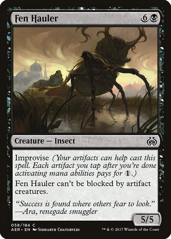 Fen Hauler 58 (Aether Revolt)  - Foil | Good Games Adelaide SA