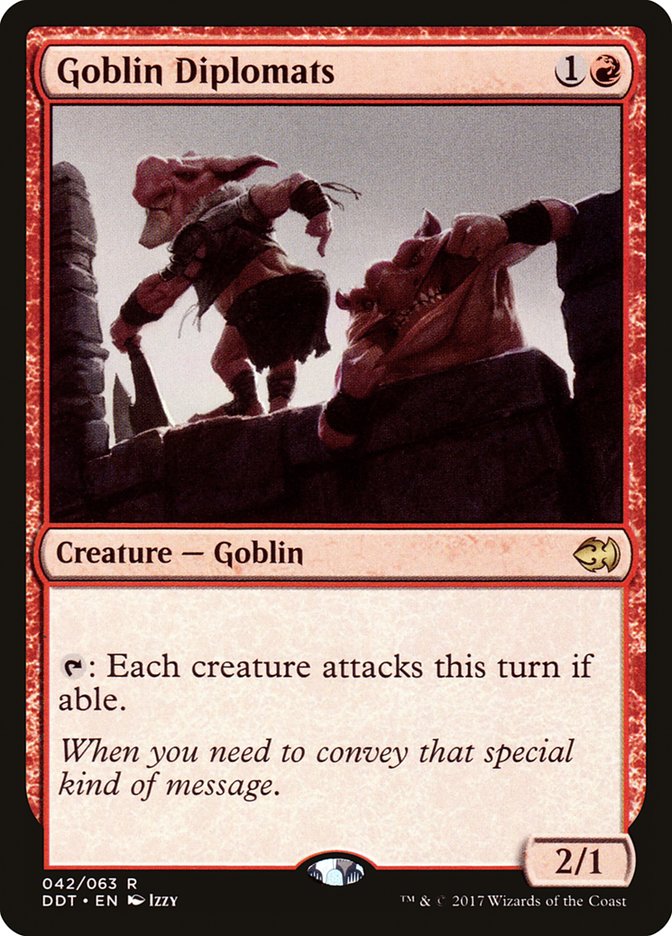 Goblin Diplomats [Duel Decks: Merfolk vs. Goblins] | Good Games Adelaide SA