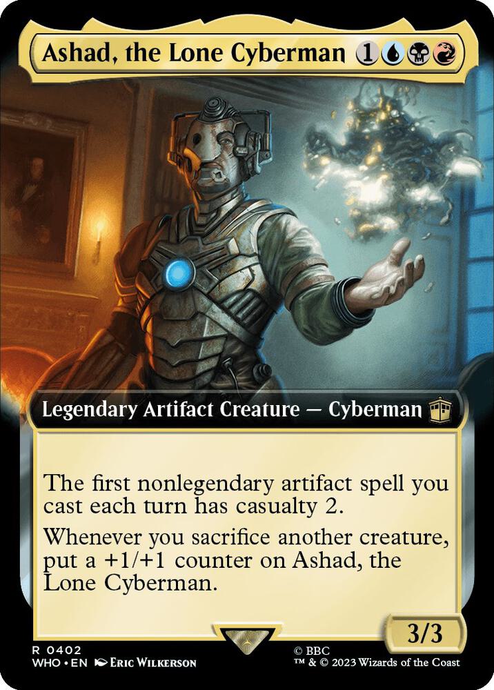 Ashad, the Lone Cyberman 402 (Universes Beyond: Doctor Who)  | Good Games Adelaide SA