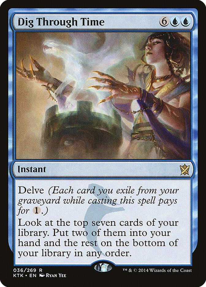 Dig Through Time 36 (Khans of Tarkir)  - Foil | Good Games Adelaide SA