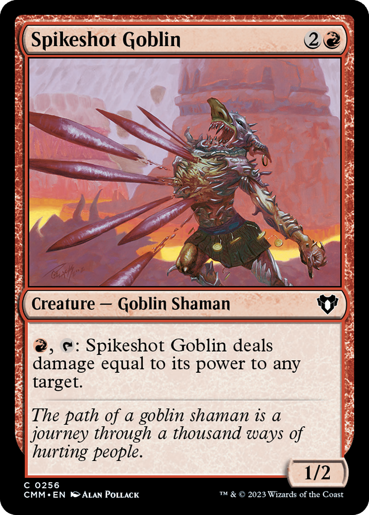 Spikeshot Goblin [Commander Masters] | Good Games Adelaide SA