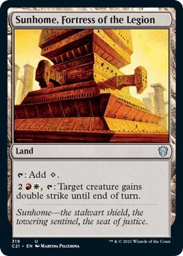 Sunhome Fortress of the Legion 319 (Commander 2021)  | Good Games Adelaide SA