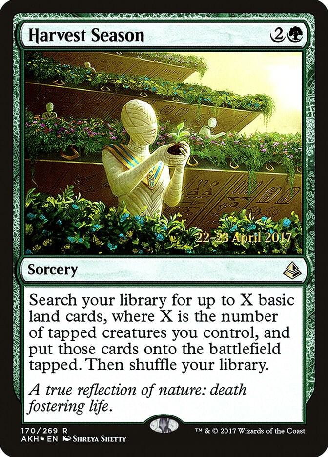 Harvest Season 170 (Prerelease Cards)  - Foil | Good Games Adelaide SA