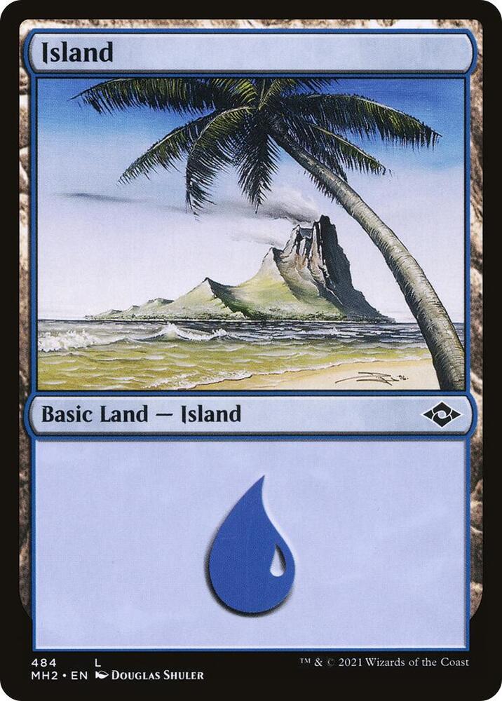 Island 484 484 (Modern Horizons 2)  - Foil | Good Games Adelaide SA