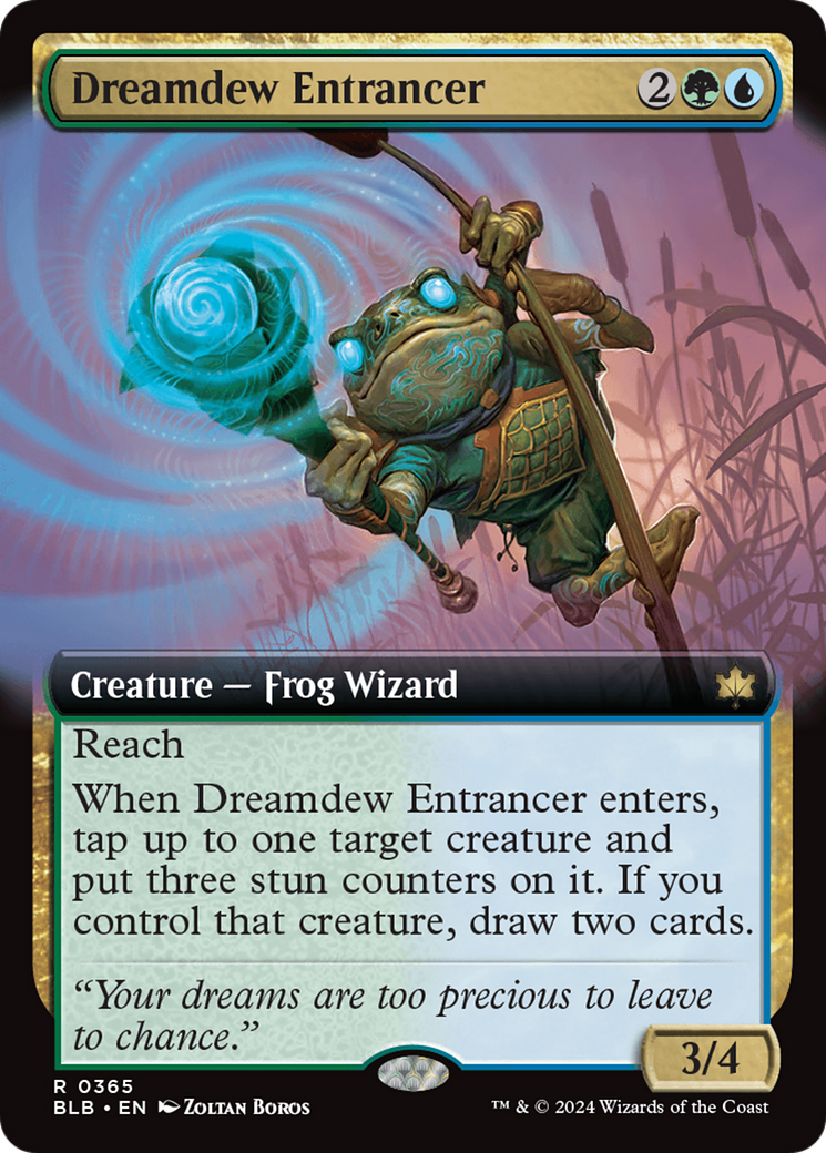Dreamdew Entrancer (Extended Art) [Bloomburrow] | Good Games Adelaide SA