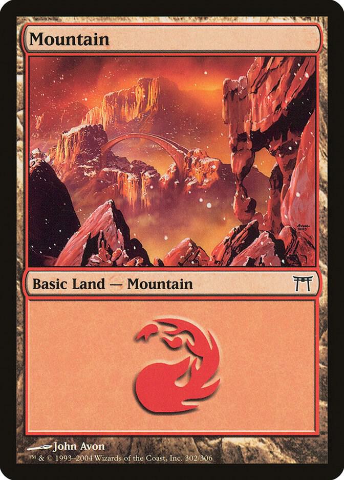 Mountain 302 (Champions of Kamigawa)  | Good Games Adelaide SA