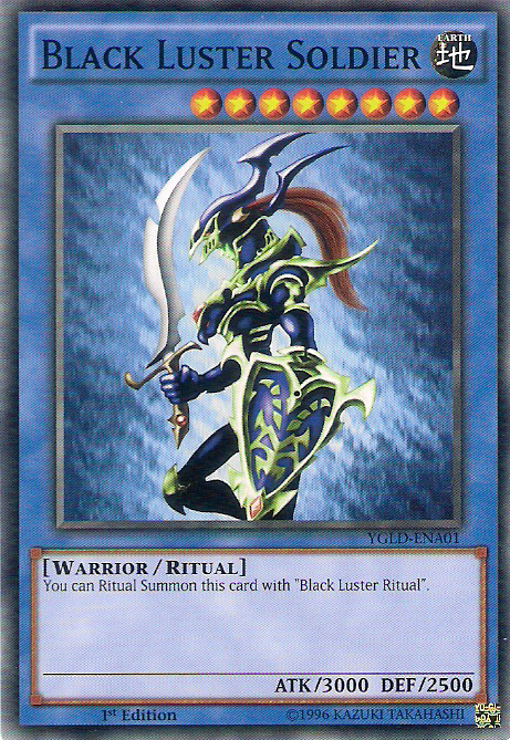 Black Luster Soldier [YGLD-ENA01] Common | Good Games Adelaide SA