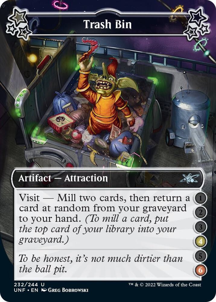 Trash Bin 4 6 232 (Unfinity)  - Foil | Good Games Adelaide SA