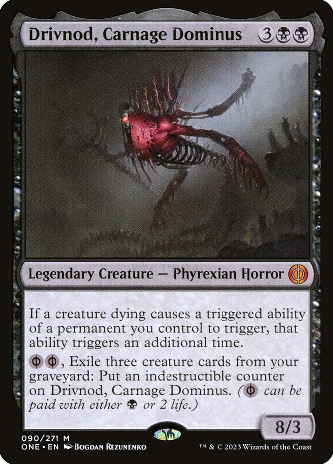 Drivnod, Carnage Dominus 90 (Phyrexia: All Will Be One)  | Good Games Adelaide SA