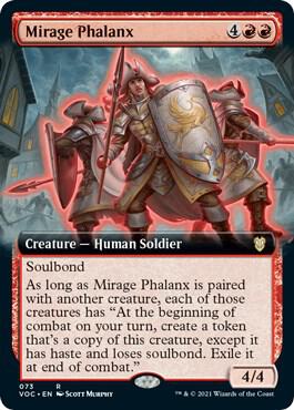 Mirage Phalanx Extended Art 73 (Commander: Innistrad: Crimson Vow)  | Good Games Adelaide SA