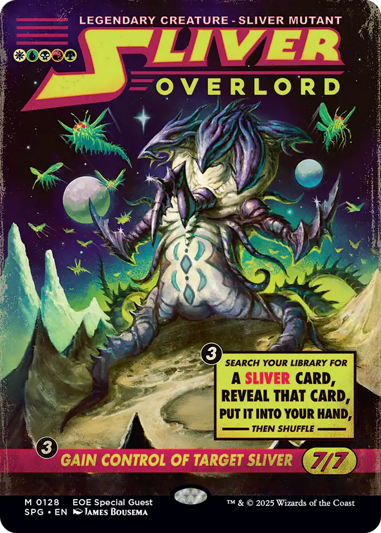 Sliver Overlord (Showcase) [Edge of Eternities Special Guests] | Good Games Adelaide SA