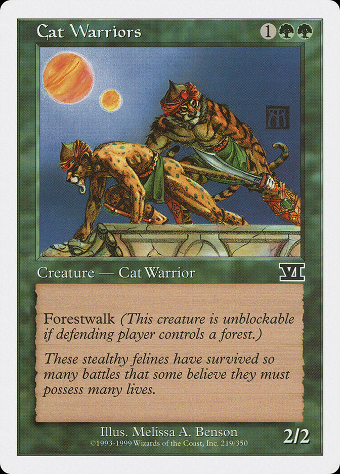 Cat Warriors 219 (Classic Sixth Edition)  | Good Games Adelaide SA