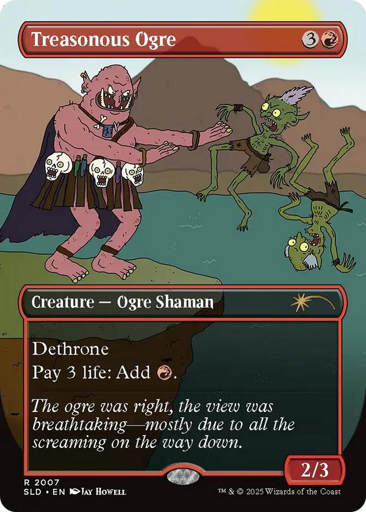 Treasonous Ogre 2007 (Secret Lair Drop Series)  | Good Games Adelaide SA
