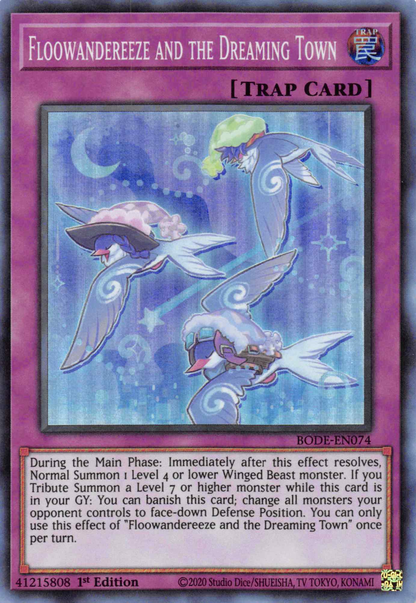 Floowandereeze and the Dreaming Town [BODE-EN074] Super Rare | Good Games Adelaide SA