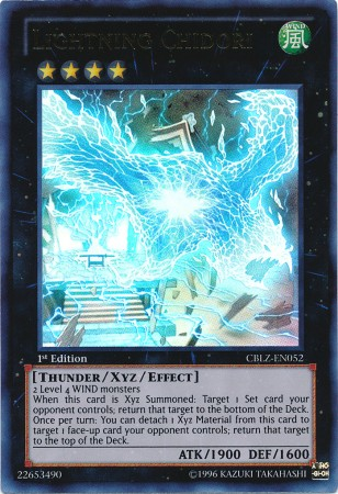 Lightning Chidori [CBLZ-EN052] Ultra Rare | Good Games Adelaide SA