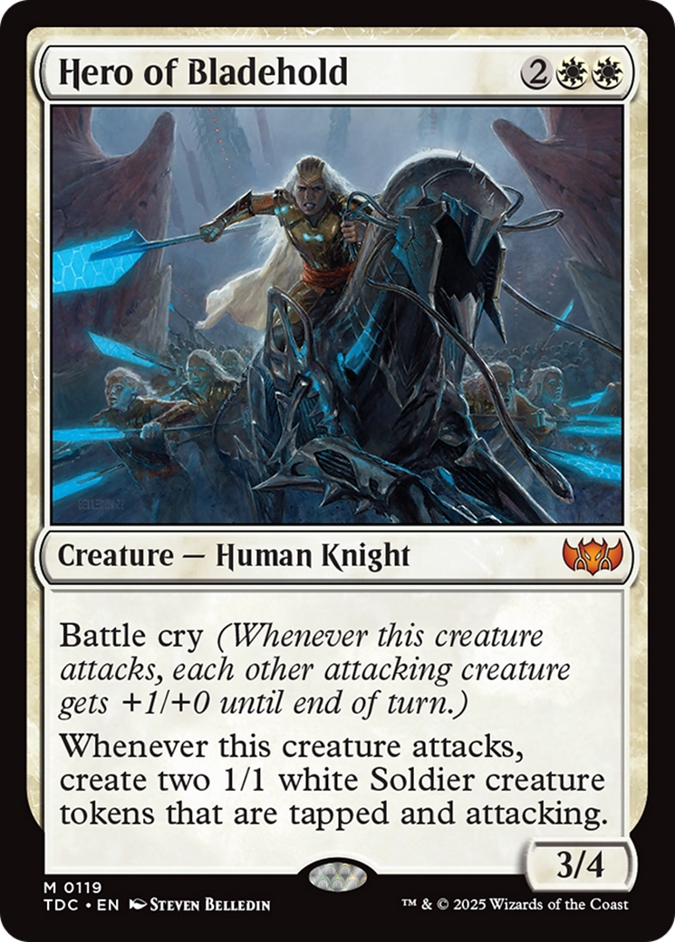 Hero of Bladehold [Tarkir: Dragonstorm Commander] | Good Games Adelaide SA
