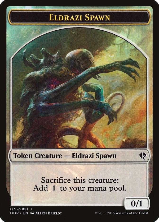 Eldrazi Spawn Token 076 76 (Duel Decks: Zendikar vs. Eldrazi)  | Good Games Adelaide SA