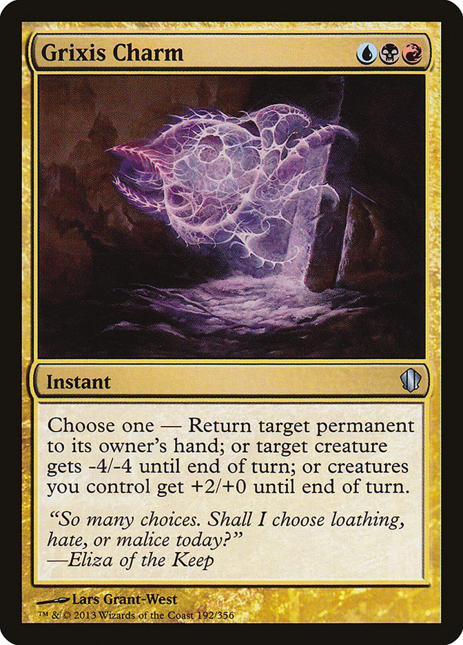 Grixis Charm 192 (Commander 2013)  | Good Games Adelaide SA