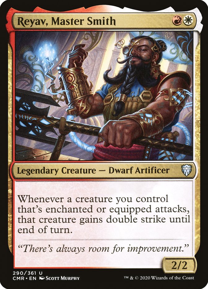 Reyav, Master Smith 290 (Commander Legends)  - Foil | Good Games Adelaide SA
