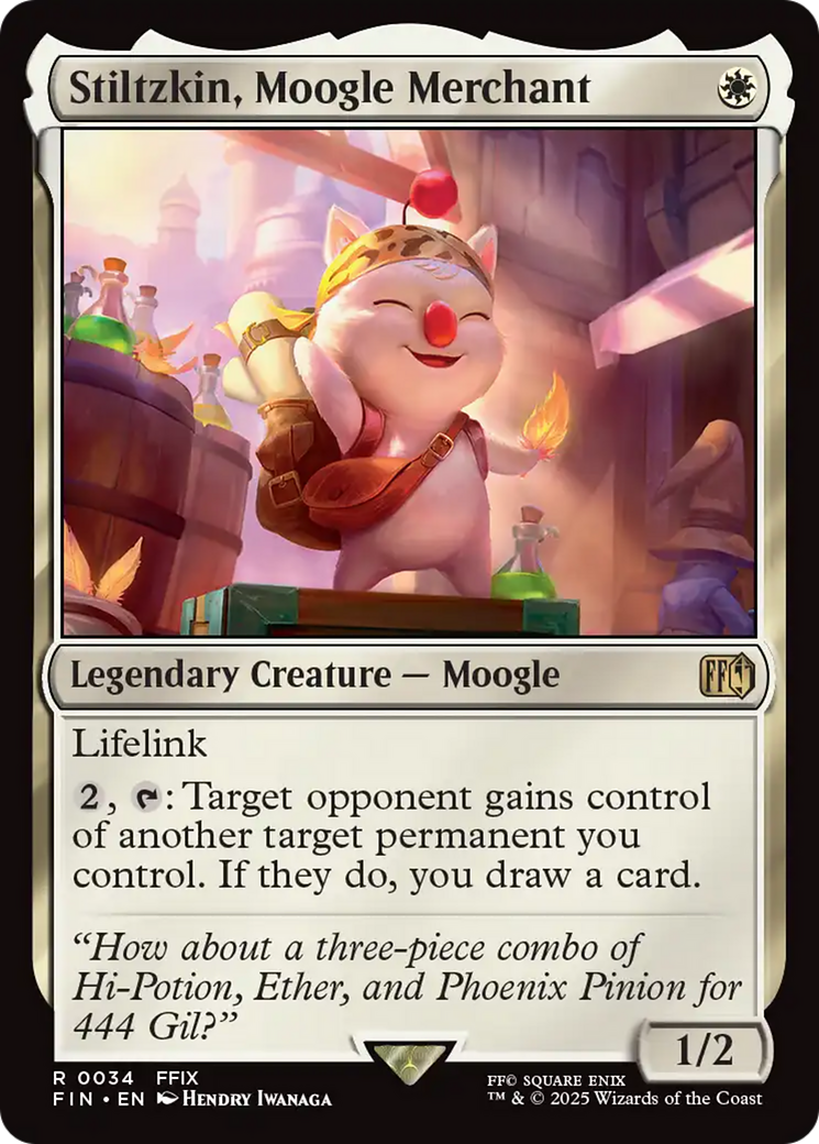 Stiltzkin, Moogle Merchant [FINAL FANTASY] | Good Games Adelaide SA