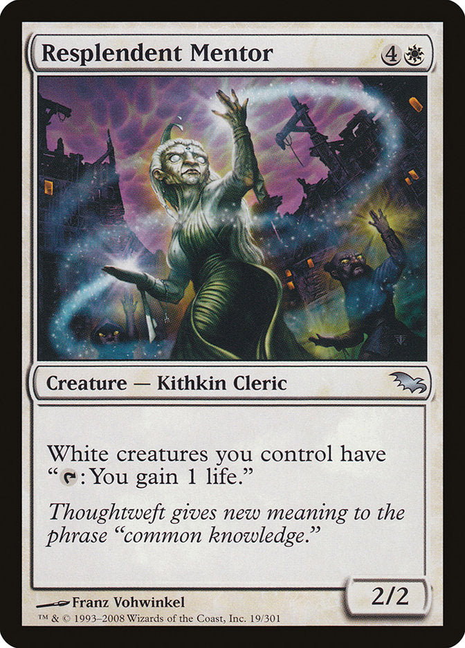 Resplendent Mentor [Shadowmoor] | Good Games Adelaide SA
