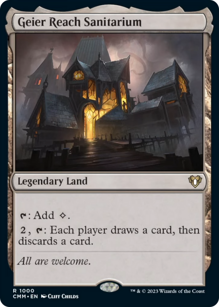 Geier Reach Sanitarium [Commander Masters] | Good Games Adelaide SA