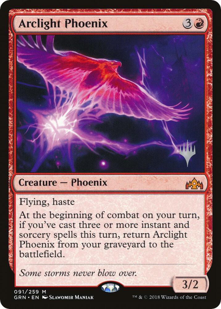 Arclight Phoenix 91 (Promo Pack: Throne of Eldraine)  - Foil | Good Games Adelaide SA
