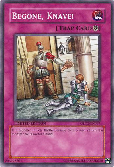 Begone, Knave! [GLD2-EN047] Common | Good Games Adelaide SA