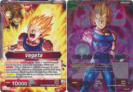Vegeta // Vile Strike Dark Prince Vegeta (P-025) [Promotion Cards] | Good Games Adelaide SA