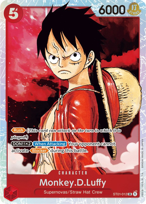 Monkey.D.Luffy (012) [Starter Deck: Straw Hat Crew] | Good Games Adelaide SA