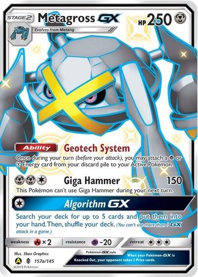 Metagross GX 157a/145 (Alternate Art Promos)  - Holofoil | Good Games Adelaide SA