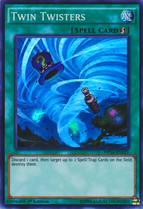 Twin Twisters [MP16-EN221] Super Rare | Good Games Adelaide SA