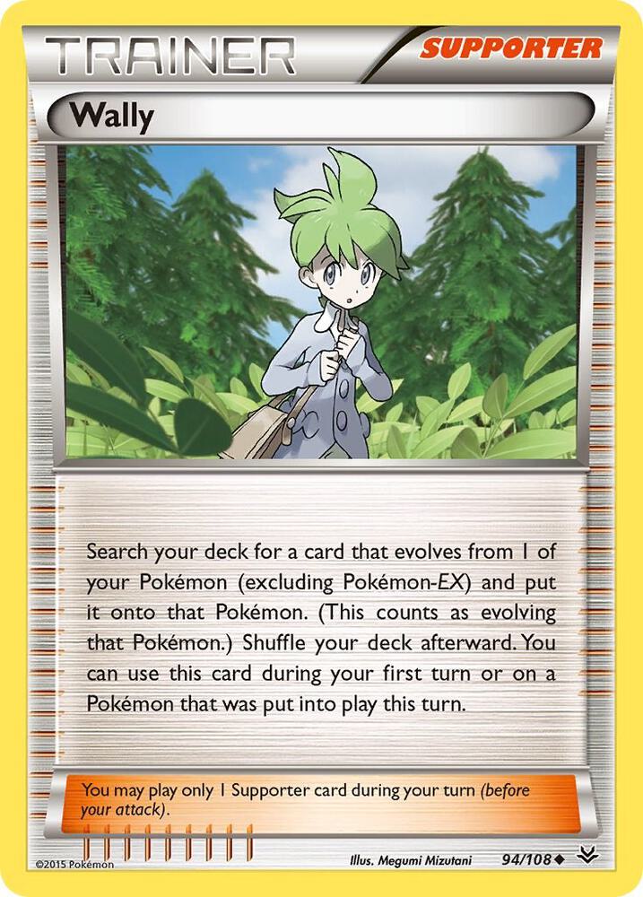 Wally 94/108 (XY - Roaring Skies)  | Good Games Adelaide SA