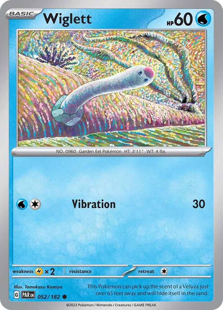 Wiglett 052 182 052/182 (SV04: Paradox Rift)  - Reverse Holofoil | Good Games Adelaide SA