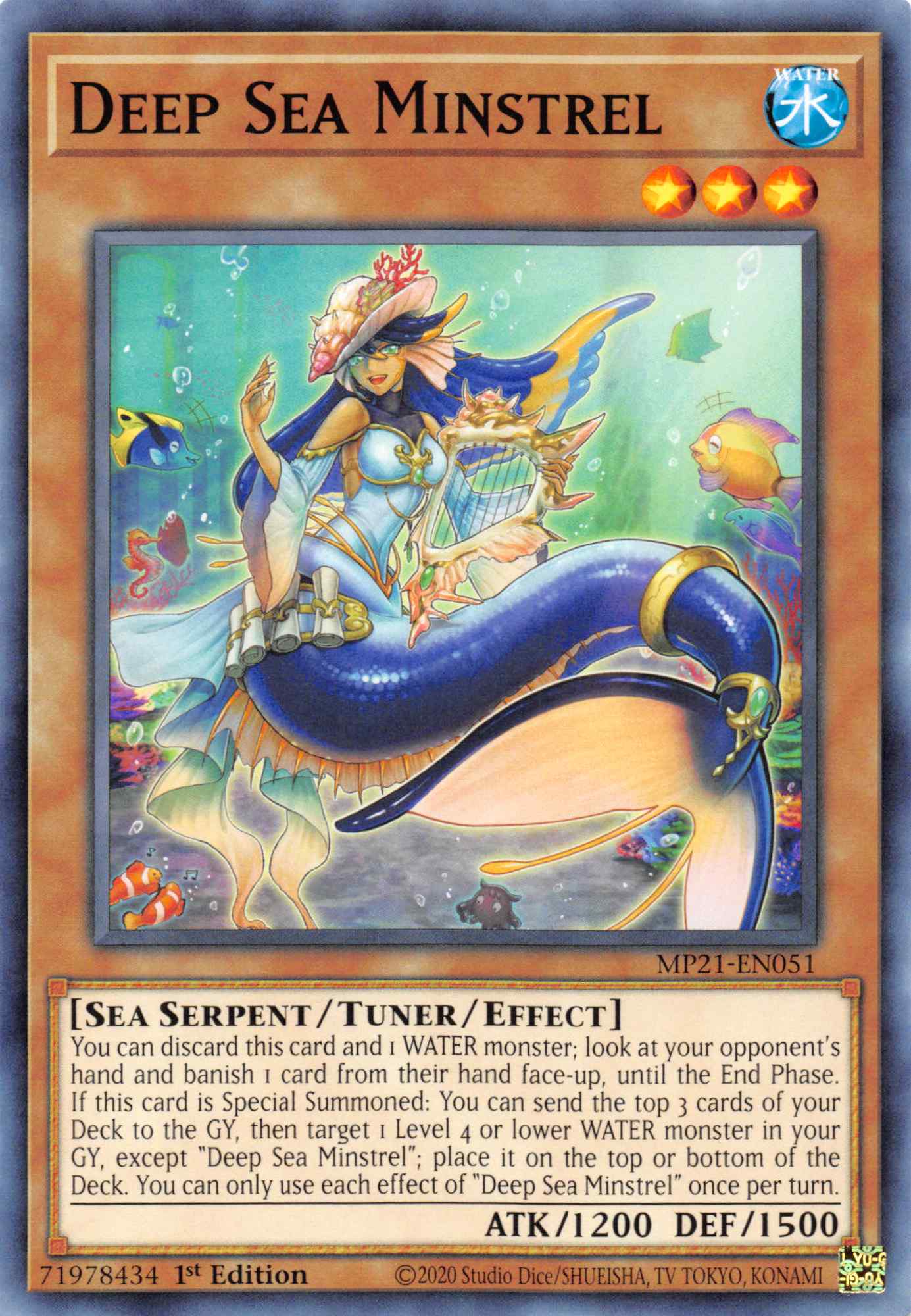 Deep Sea Minstrel [MP21-EN051] Common | Good Games Adelaide SA