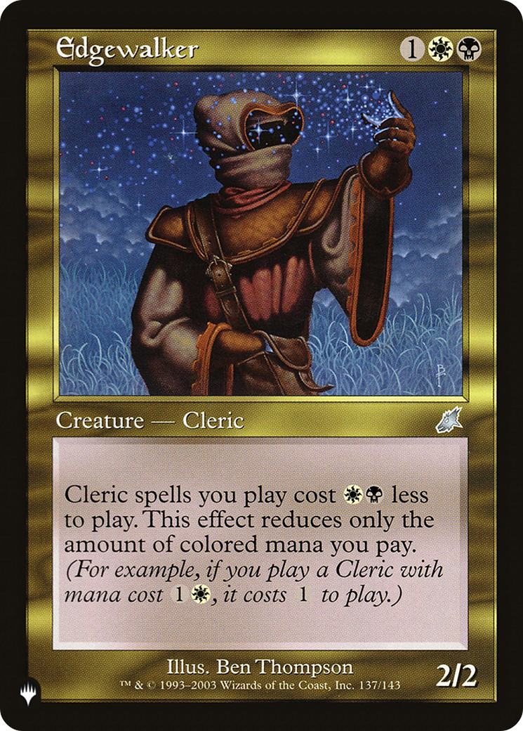 Edgewalker [The List Reprints] | Good Games Adelaide SA