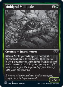 Moldgraf Millipede 476 (Innistrad: Double Feature)  | Good Games Adelaide SA