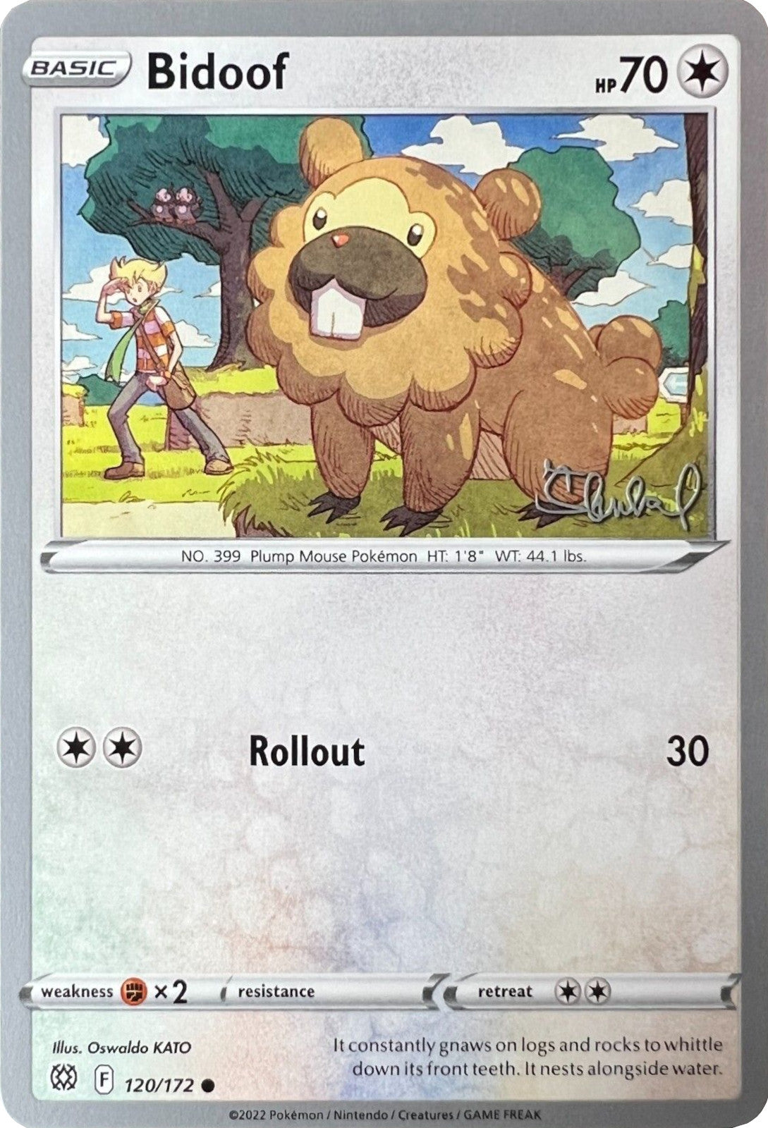 Bidoof (120/172) (ADP - Ondrej Skubal) [World Championships 2022] | Good Games Adelaide SA