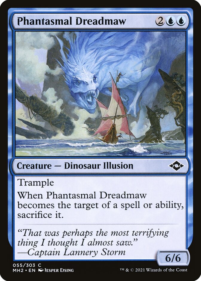 Phantasmal Dreadmaw 55 (Modern Horizons 2)  - Foil | Good Games Adelaide SA