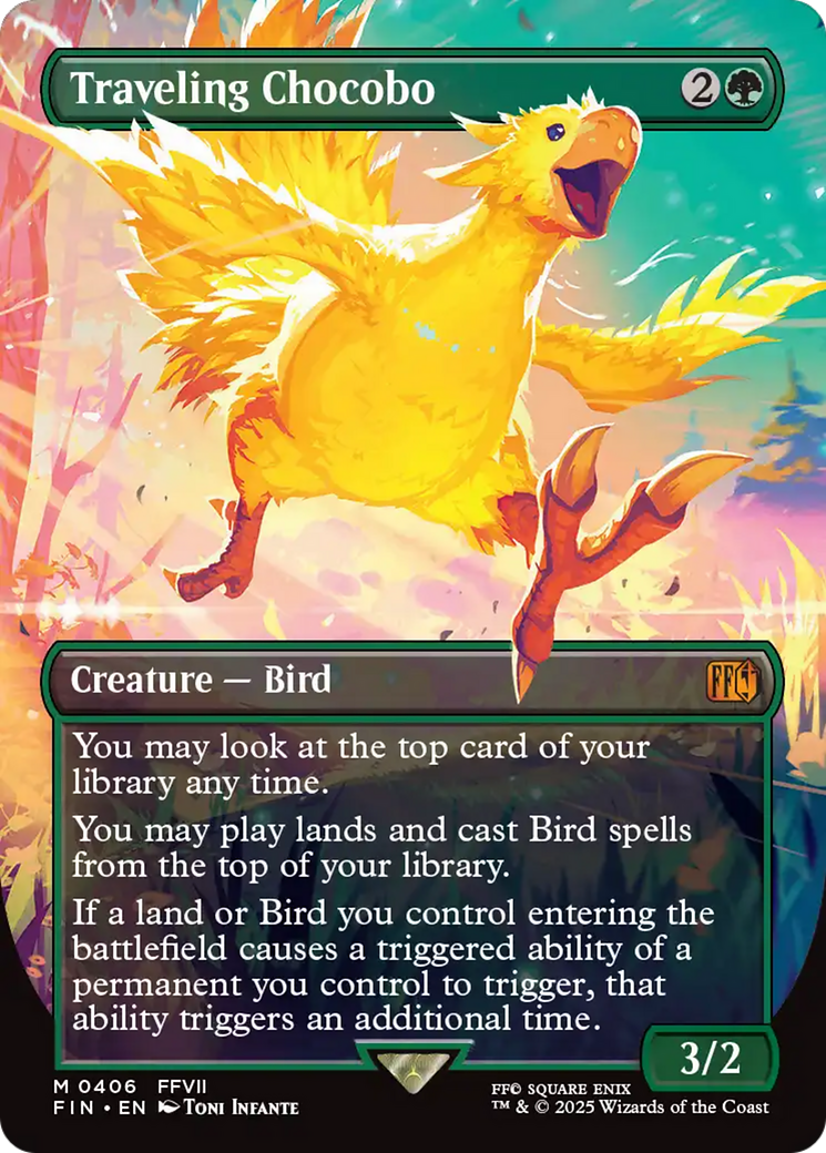 Traveling Chocobo (Borderless) [FINAL FANTASY] | Good Games Adelaide SA