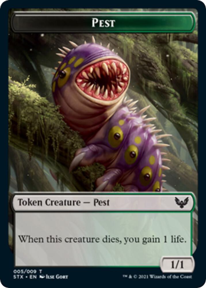 Pest Token 5 (Strixhaven: School of Mages)  | Good Games Adelaide SA